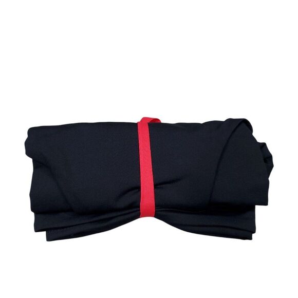 PrAna Black Summer Wave Bikini Swim Bottom Mid Rise Size Large Swimwear - Picture 3 of 5